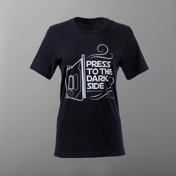 Missouri Star Press to the Dark Side T-shirt - Heather Black S