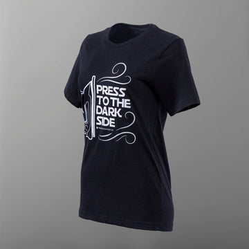 Missouri Star Press to the Dark Side T-shirt - Heather Black S