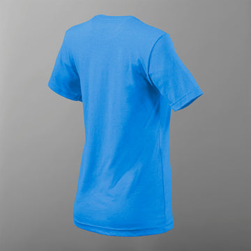 Missouri Star Logo T-shirt - Neon Blue - XL