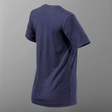 Missouri Star Sew-cial Butterfly T-shirt - Heather Midnight Navy - 2XL