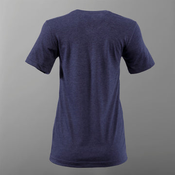 Missouri Star Sew-cial Butterfly T-shirt - Heather Midnight Navy - 2XL