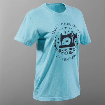 Missouri Star Quilt Your Own Adventure T-shirt - Comfort Colors Chalky Mint - S