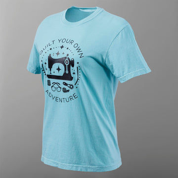 Missouri Star Quilt Your Own Adventure T-shirt - Comfort Colors Chalky Mint - 4XL