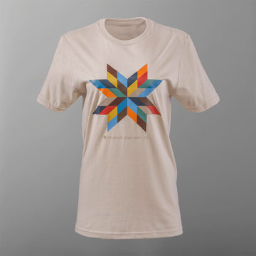 Missouri Star Prairie Star T-shirt - Medium Weight Sand - L