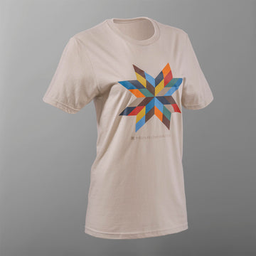 Missouri Star Prairie Star T-shirt - Medium Weight Sand