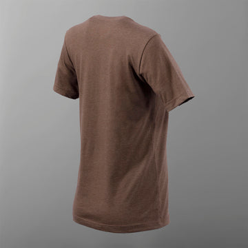 Missouri Star Fabric Bandit T-shirt - Heather Brown - S