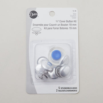 Cover Button Kit - 3/4"