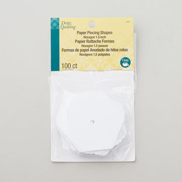 Paper Piecing Shapes - Hexagon 1.5"