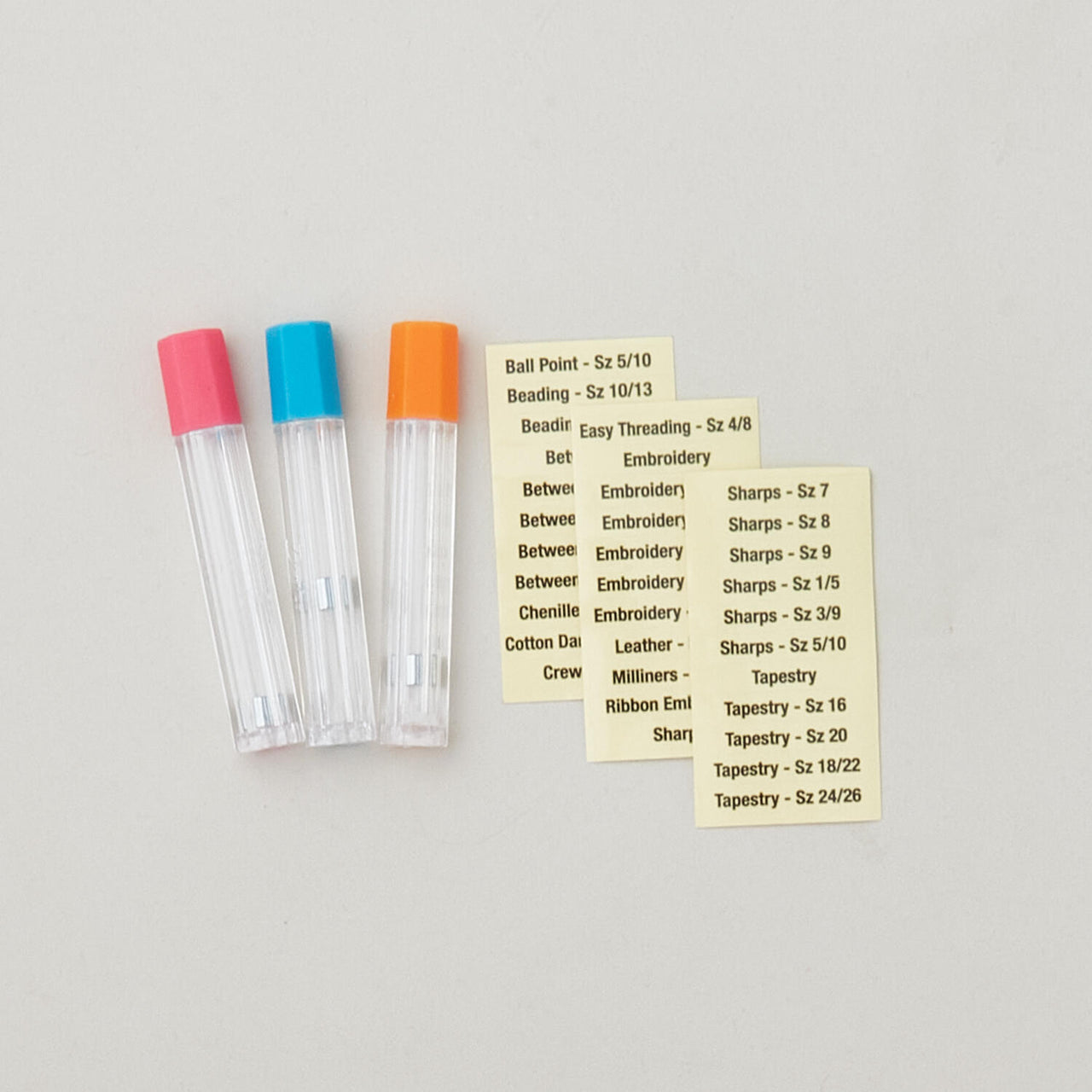 Needle Storage Tubes