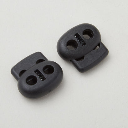 Wide Cord Stops - Black