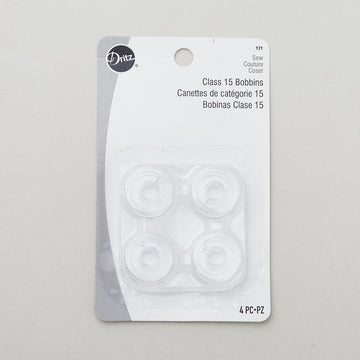 Plastic Bobbins - Class 15 (4 ct)