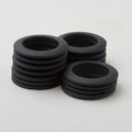 Curtain Grommets - Large Matte Black