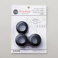 Curtain Grommets - Medium Matte Black