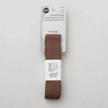 1" Polypro Purse Strapping - Brown