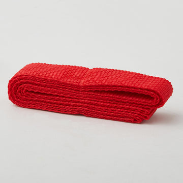 1" Polypro Purse Strapping - Red