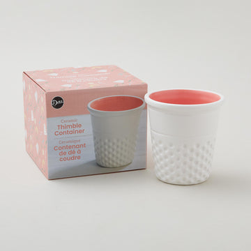 Thimble Container - Coral
