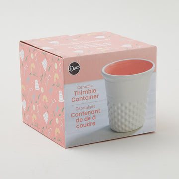 Thimble Container - Coral