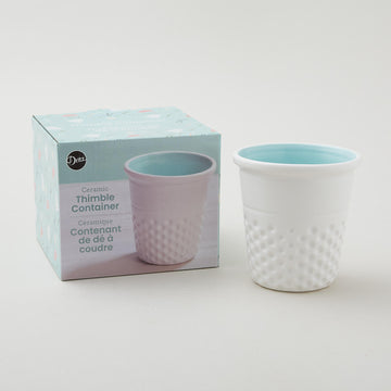 Thimble Container - Aqua