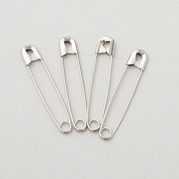 Safety Pins - Size 2 - 200 count Nickle
