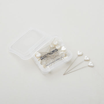 Heart Pearlized Pins