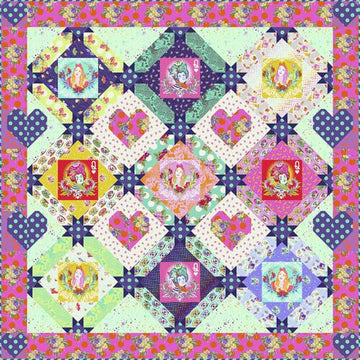 Queen of Hearts Quilt Free Quilt Pattern