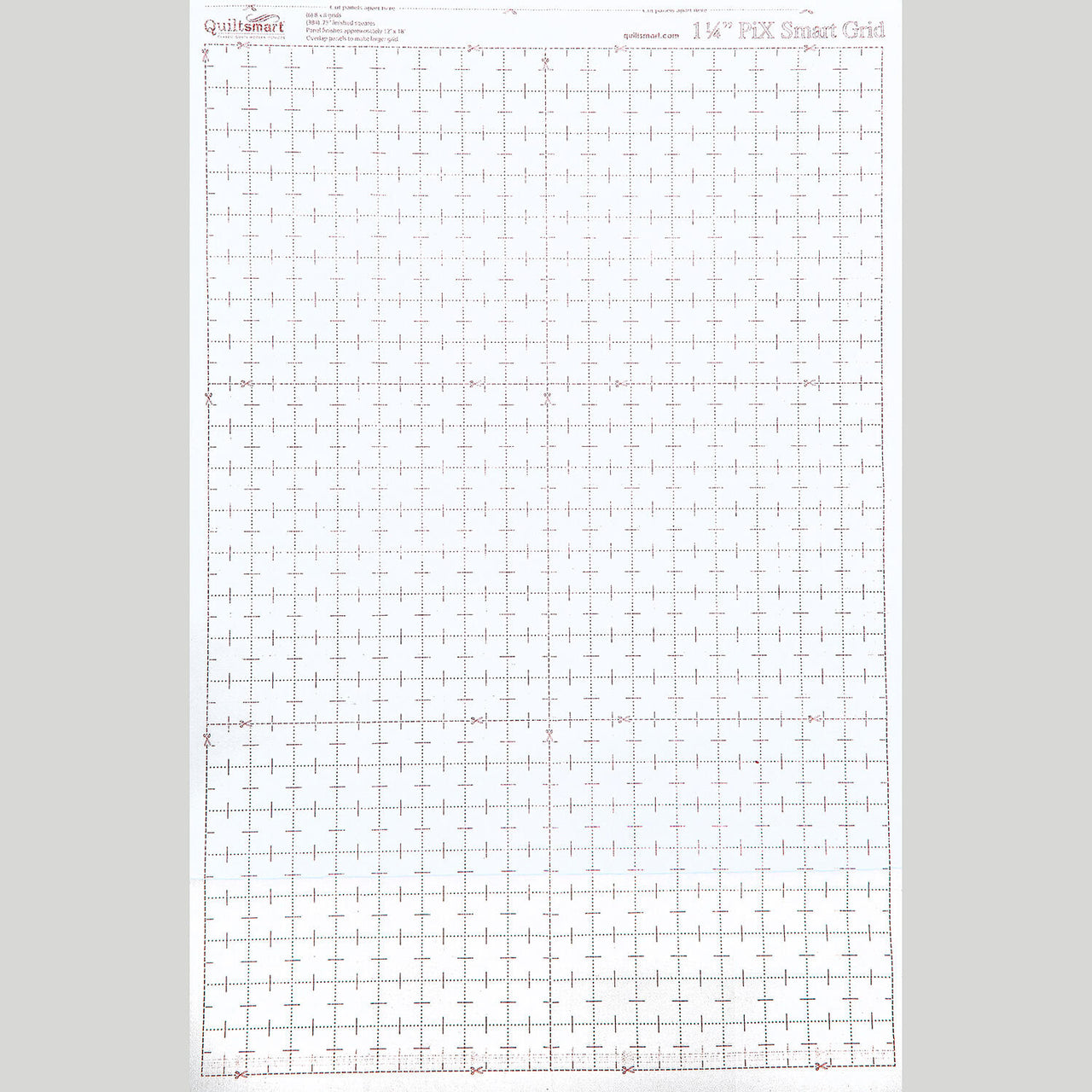 Quiltsmart Pix Smart Grid Interfacing 1.25" - 24" x 36" panel