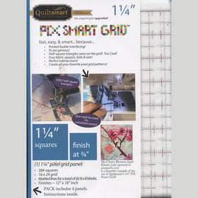 Quiltsmart Pix Smart Grid Interfacing - 1.25"
