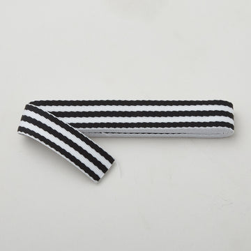 Tula Pink 1" Webbing - Black and White