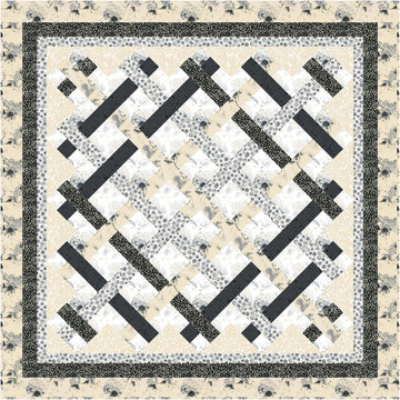 Ribbon Weave Free Quilt Pattern by Wishwell