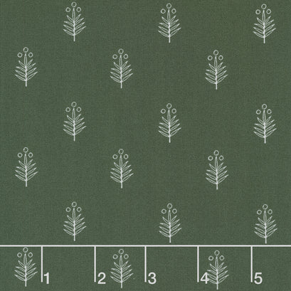 Garden Dreams - Leaf Doodle Hunter Yardage