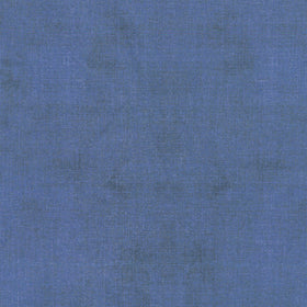 Ingrid's Wildflowers - Texture Blue Yardage
