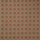 Warm Welcome - Tiles Walnut Metallic Yardage