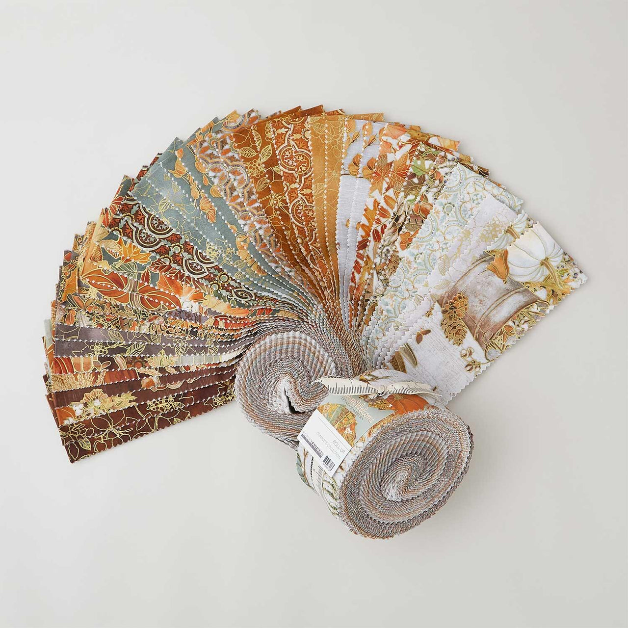 Warm Welcome Metallic Roll Up