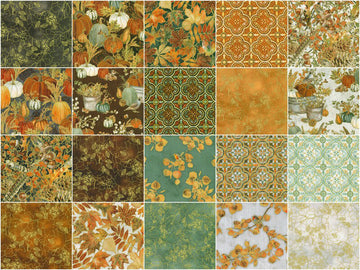 Warm Welcome Metallic Ten Squares