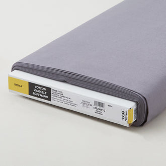 Kona Cotton - Steel 8 Yard Bolt