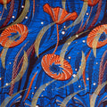 Uniwax - Prints from the Ivory Coast Wax Print Royal Metallic Yardage