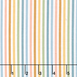 Cozy Cotton Flannels - Stripes Rainbow Yardage