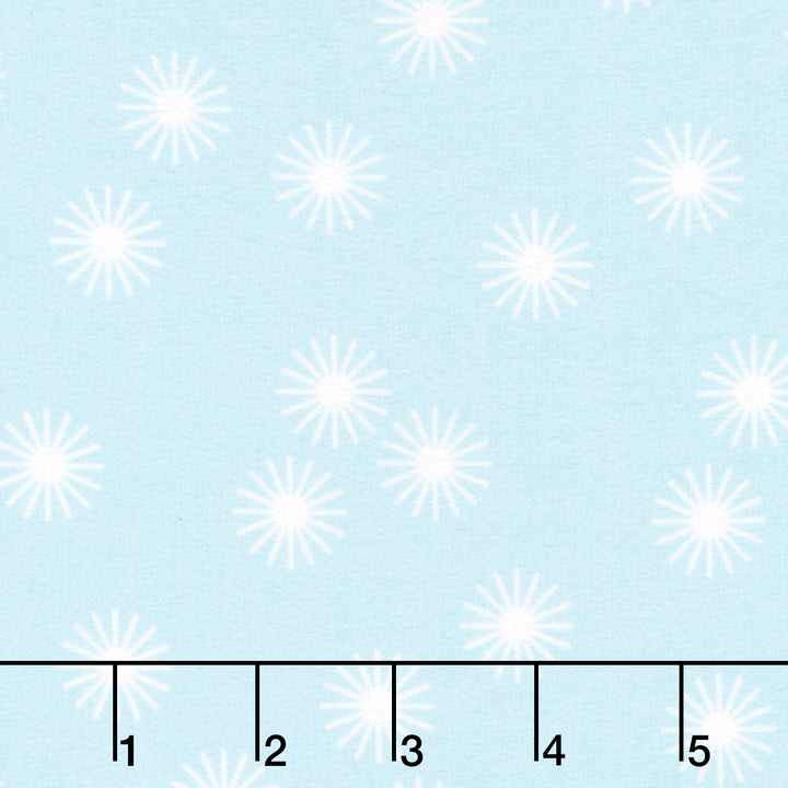 Cozy Cotton Flannels - Suns Blue Yardage