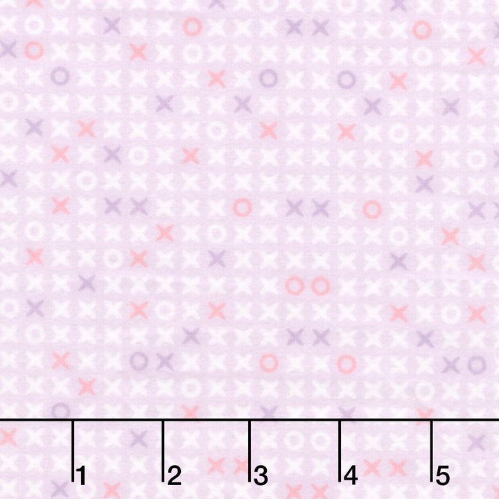 Cozy Cotton Flannels - Xoxo Hyacinth Yardage