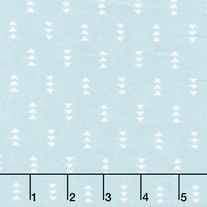Cozy Cotton Flannels - Triangles Rain Yardage