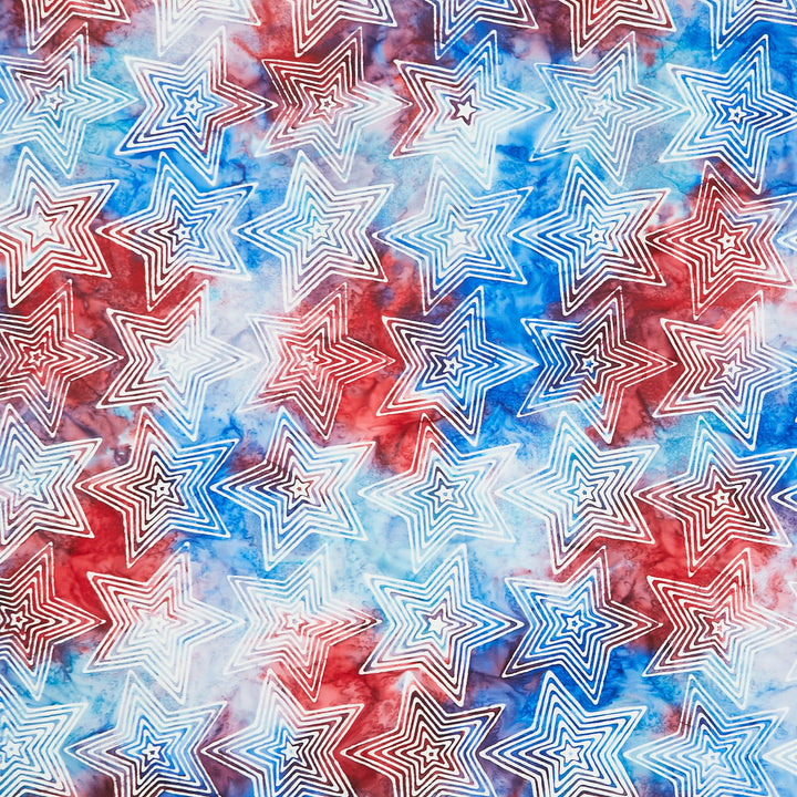 Artisan Batiks - Liberty 2 Stars Americana Yardage