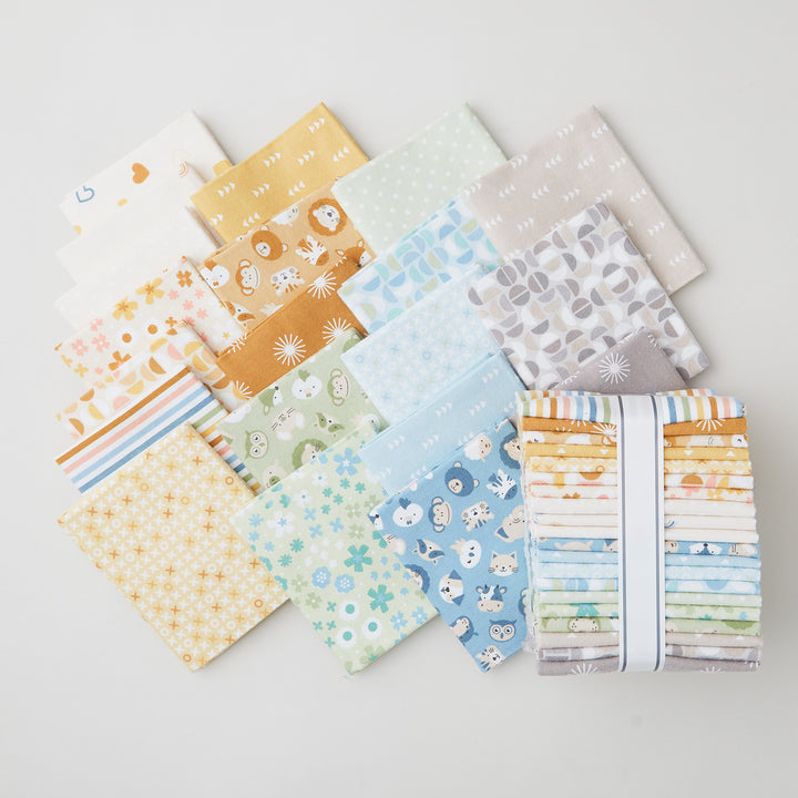 Cozy Cotton Flannels Muted Colorstory Fat Quarter Bundle