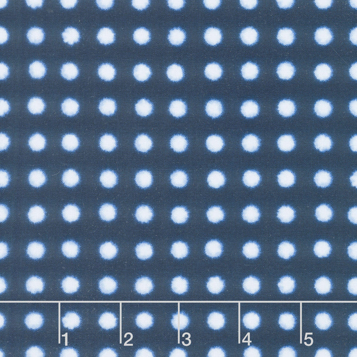 Shibori Blues - Dots Navy 2 Yard Cut