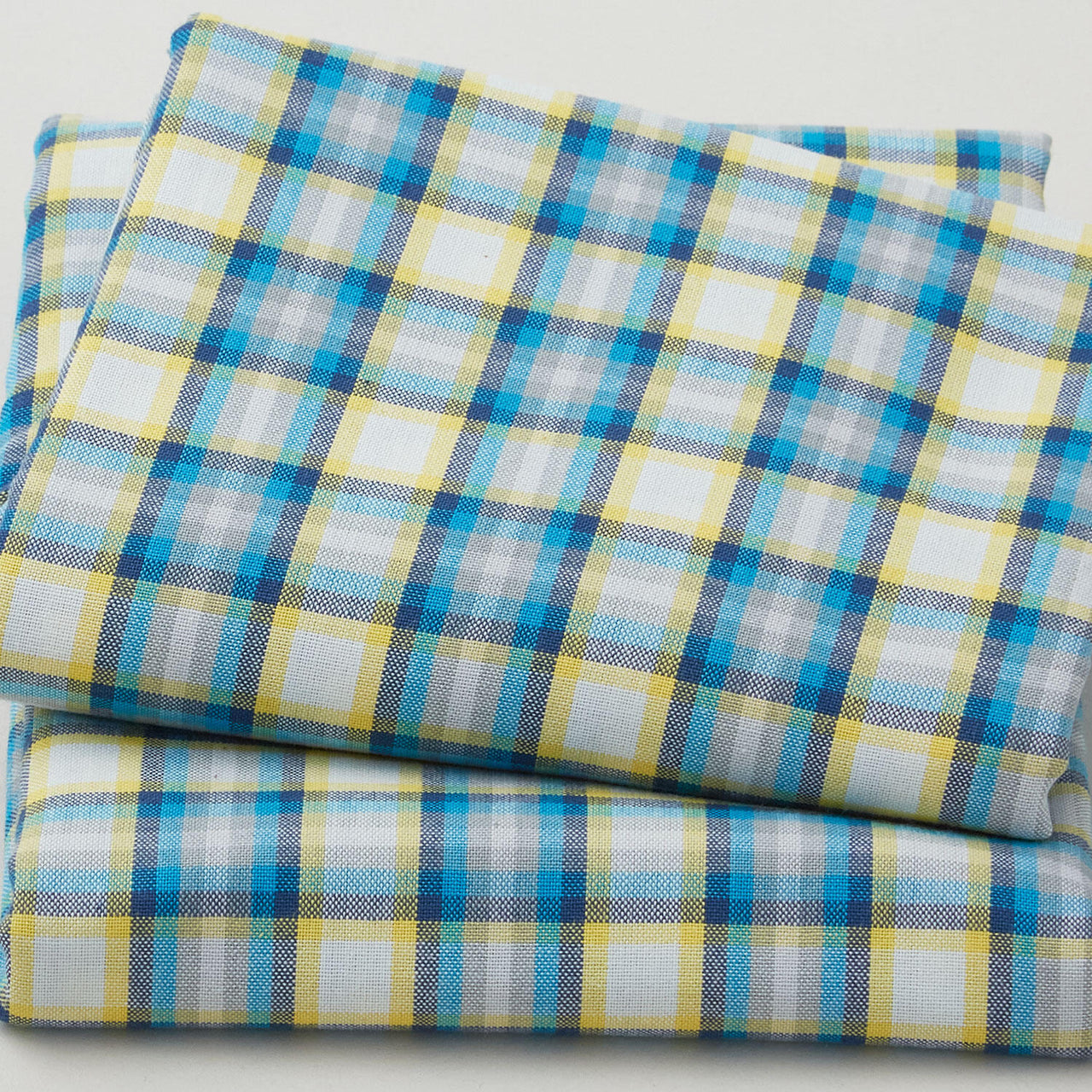 Kitchen Window Wovens - Cyan 2 Yard Cut