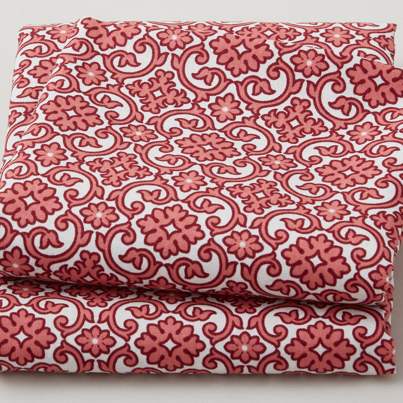 Softly - Damask Red 2 Yard Cut