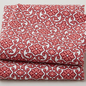 Softly - Damask Red 2 Yard Cut