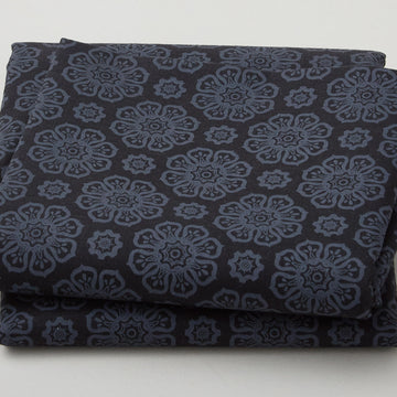 Blackout - Flowers Black 2 Yard Cut