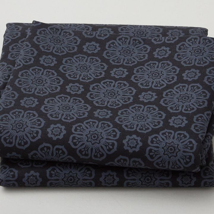 Blackout - Flowers Black 2 Yard Cut