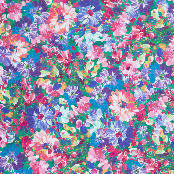 Painterly Petals - Meadow Large Floral Garden 2 Yard Cut