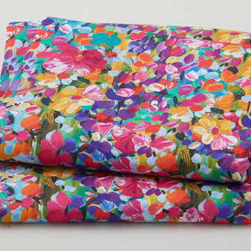 Painterly Petals - Meadow Packed Floral Nature 2 Yard Cut